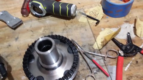 2007 Subaru Impreza - New hub and painted/cleaned ABS tone ring