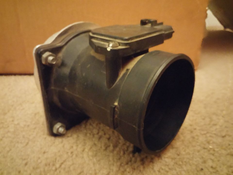 Photo of a mass air flow sensor housing