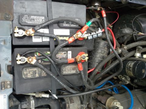 1993 Ford Bronco - Added wire and circuit breaker.