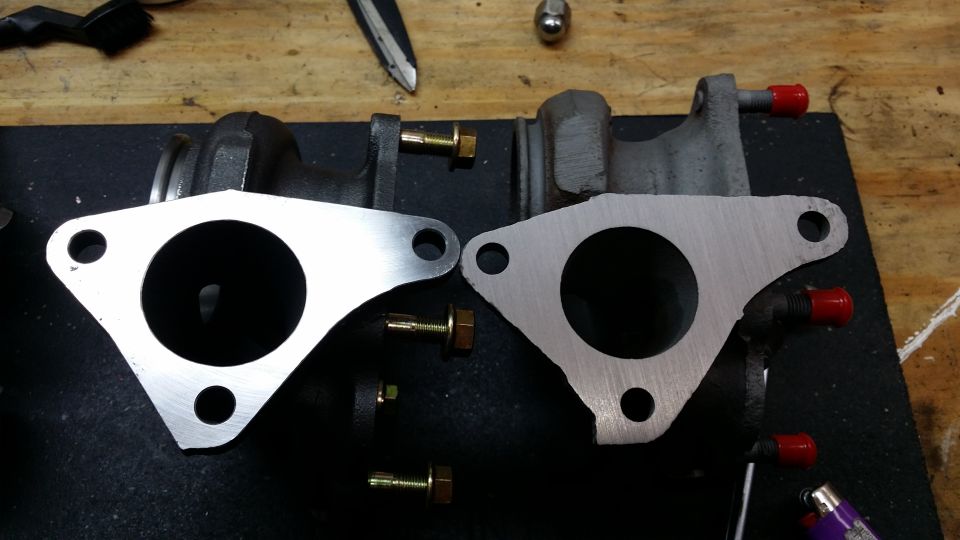 8cm left, 7cm right