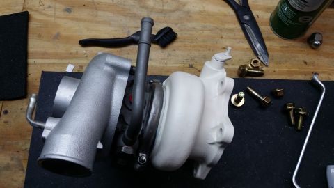 2007 Subaru Impreza - TD05H-18g With 8cm, coated, ported, and casting removed, hotside