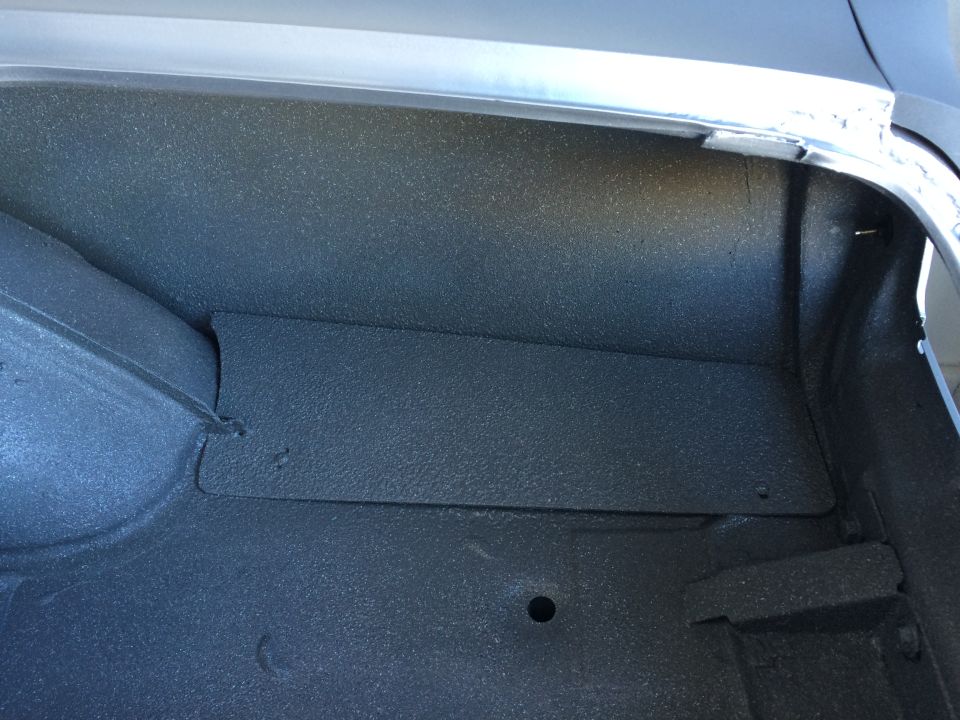 1965 Mustang Trunk sides painted