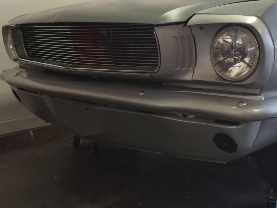 1965 Mustang TriBar headlights in