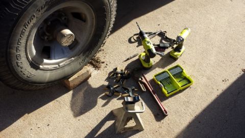 1993 Ford Bronco - Tools I used to install the skid.