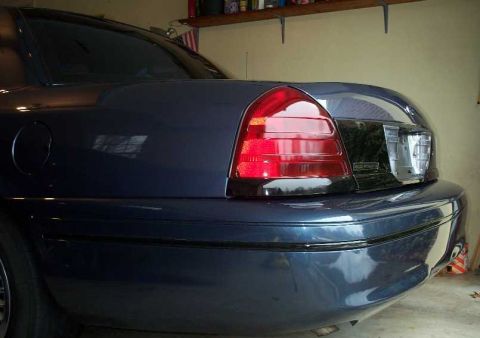 1998 Ford Crown Victoria - The taillamps and fascia for a 2000 & up P71.