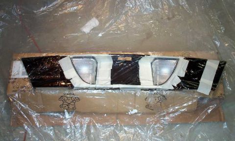 1998 Ford Crown Victoria - The 2001 fascia, masked and ready to have the back up lenses tinted.