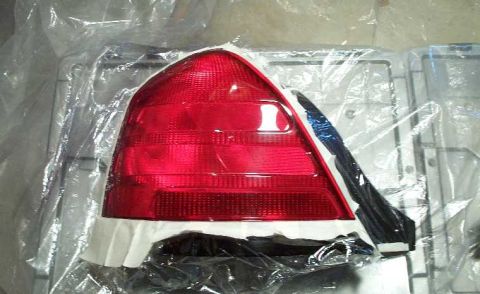 1998 Ford Crown Victoria - A 2001 taillamp, masked and ready to be tinted.