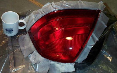 1998 Ford Crown Victoria - After one gloss coat.
