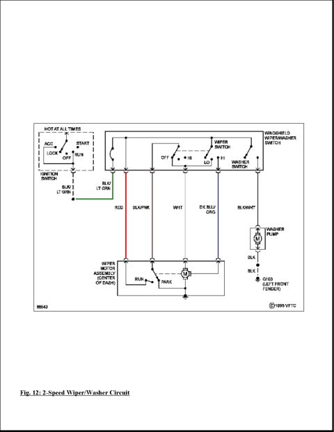 1986 Ford Bronco - Speed wiper washer