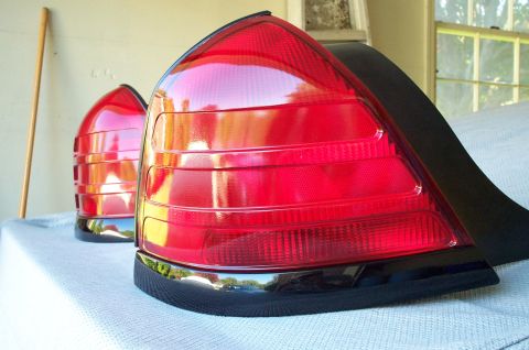 1998 Ford Crown Victoria - Redux: I added 6 more coats of gloss in the summer of 2003.