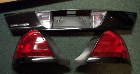 1998 Ford Crown Victoria - Finished: The tinted reverse lamps and taillamps.