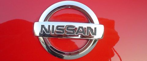 1992 Ford Explorer - The Frontier's 'Nissian' hood emblem.