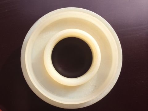2011 Ford Elite - This white plastic part is not identifiable as a 2011 Ford Elite component.