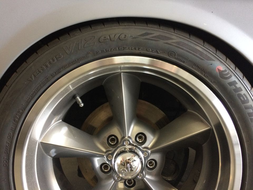 1965 Mustang front wheel/fender clearance