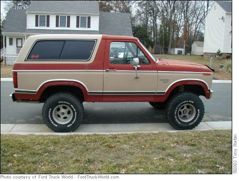 1984 Ford Bronco “Grizz II - Red Headed Stepchild”