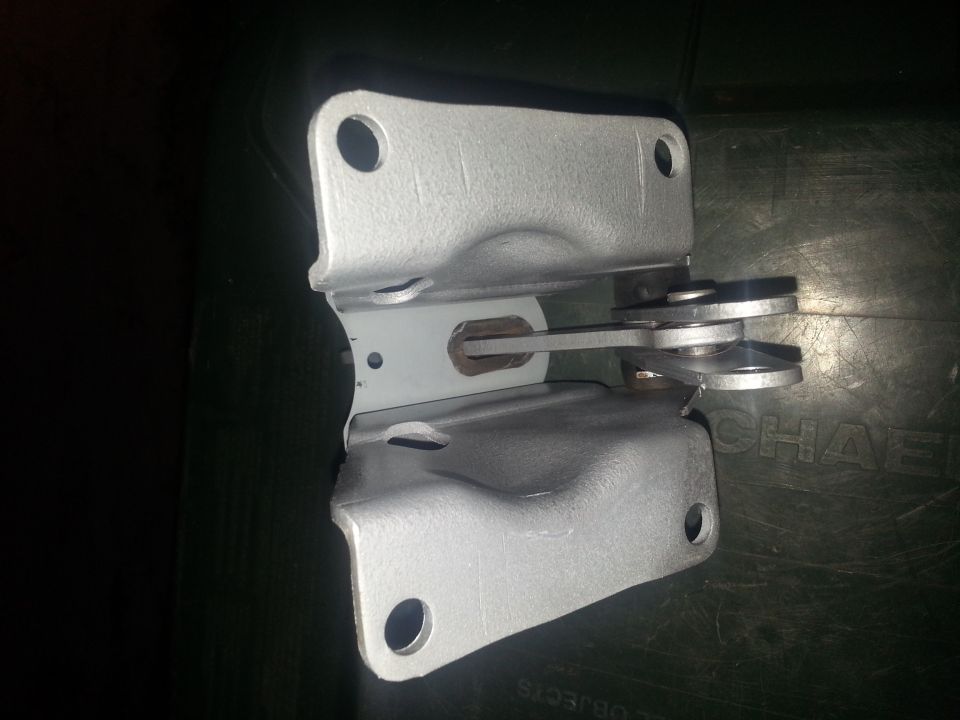 Door hinge assembly, metal