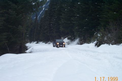 1995 Ford Bronco - Ranger Danger digging in...