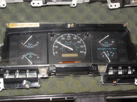 1983 Ford Bronco - ~'95 E-series cluster