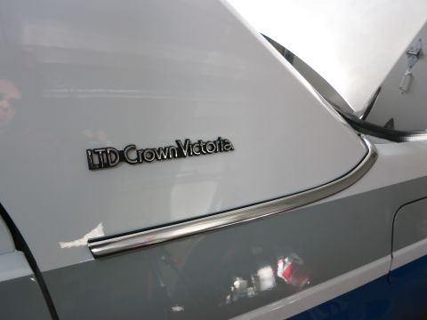 1991 Ford LTD Crown Victoria - The LTD Crown Victoria emblem is visible on the exterior of the vehicle.