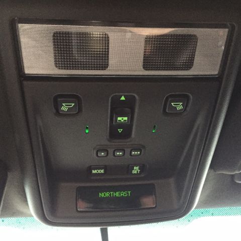 2007 Ford Crown Victoria - Stock overhead console