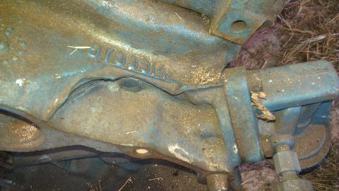 1970 Pontiac Trans Am - Engine block casting with visible casting numbers, including "379959" and "1970" which matches the registry claim.