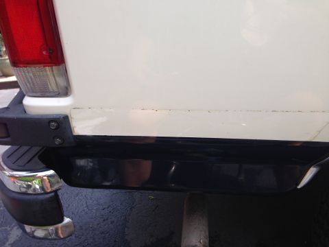 1989 Ford Bronco - After removing body trim and cleaning by hand a few times. Next up some Goo Gone!