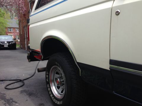 1989 Ford Bronco - Post Goo Gone
