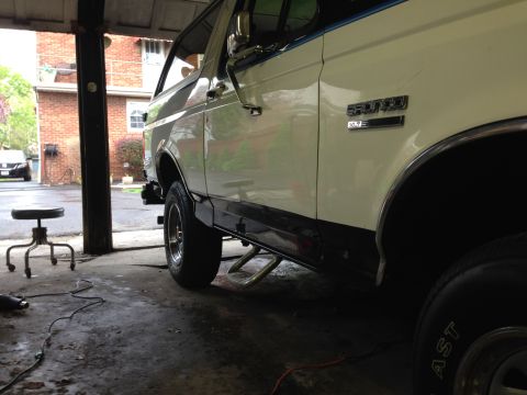 1989 Ford Bronco - Post GooGone and post ScratchX.