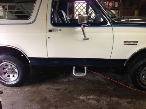 1989 Ford Bronco - Post GooGone and post ScratchX.
