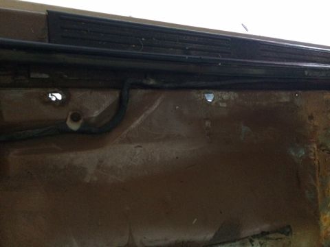 1991 Ford Bronco - Will probably just patch these with small pieces of 16ga sheet.