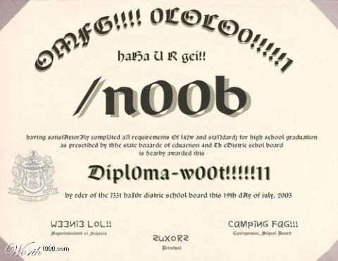 1986 Ford Bronco - This document appears to be a humorous certificate awarded in 2003, not related to a vehicle.
