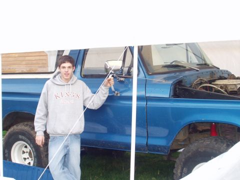 1978 Ford Bronco - My truck and I when I first got it.