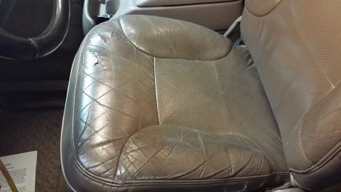 1996 Ford Bronco - existing torn and well used seat