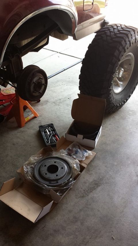 Rear Brakes - 1996 Ford Bronco