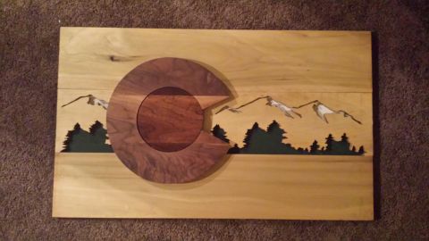 1996 Ford Bronco - Not truck related at all but make this Colorado Flag. I think it turned out pretty cool