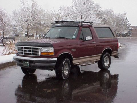 1996 Ford Bronco - Shots from when I first bought it.