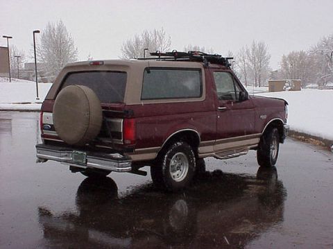 1996 Ford Bronco - rear shot