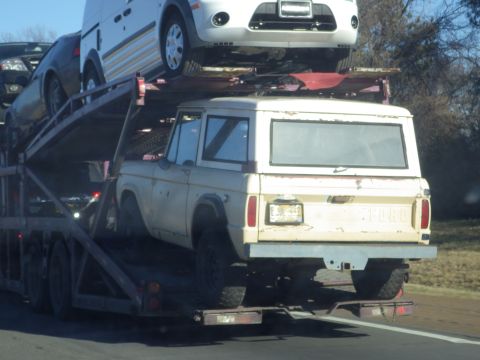 1983 Ford Bronco - Early Bronco headed for a new home.