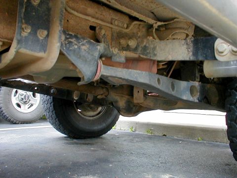 1983 Ford Bronco - Extended Radius Arms on a '94 Bronco I saw around 2000