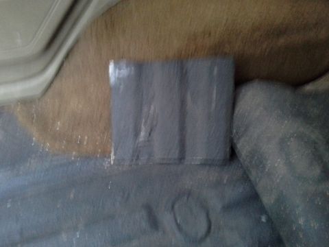 1996 Ford Bronco - The cut panel Im going to make it hinged and reseal it to the floor