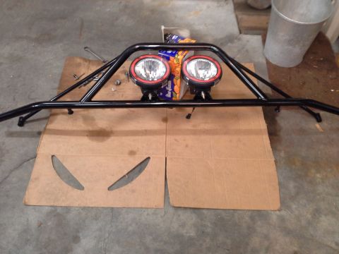 1996 Ford Bronco - Off road warehouse prerunner light bar it cost me about $200 shipped it included all the hardware needed to install and can mount 2 8 inch…