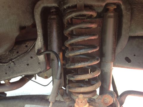 1989 Ford Bronco - Old shocks.