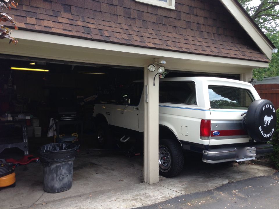 And THAT's why I can't put a lift on her.  I need a bigger barn!