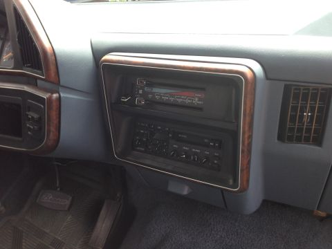 1989 Ford Bronco - OEM radio. I just don't have enough cassettes to make it worth keeping.