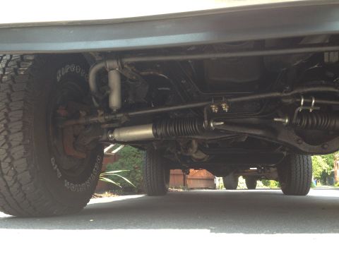 1989 Ford Bronco - Once everything is bolted on, make sure you have enough travel in both directions on both shocks.