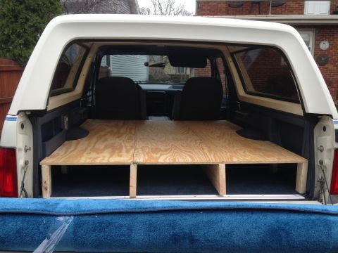 1989 Ford Bronco - Bought a roll of carpet from an outlet store. Color almost matches. Bonus.