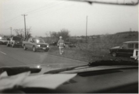 1967 Ford F-100 - My brother-in-law's apartment maintenance worker happened to be driving by. He stopped and took pictures for his own curiosity, having no i…