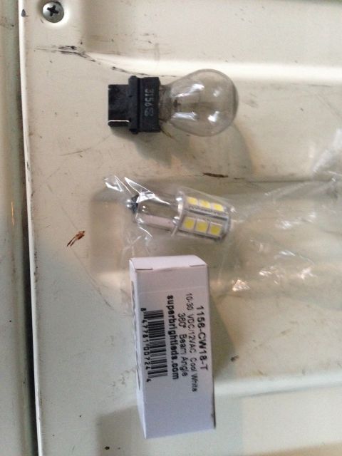 1989 Ford Bronco - I bought this LED back-up light without taking the old one out. The website said this was a direct replacement. Not for me, they weren't. W…