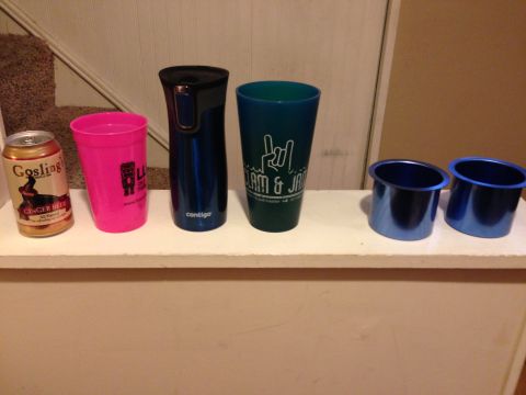 1989 Ford Bronco - Ordered 2 cup holders on Amazon. Wanted something to hold all sizes of drinks. Here's the cup holder link. http://www.amazon.com/gp/product…