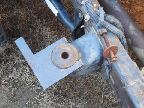 1983 Ford Bronco - I've been trying to cut this inner sleeve using an air-hammer bit, but even with a 12# sledge, it wasn't working. This tool is going betwee…